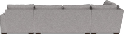 Mesa 156" Corner Sectionals w. Right Chaise - Merit Graystone