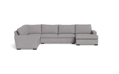 Mesa 156" Corner Sectionals w. Right Chaise - Merit Graystone
