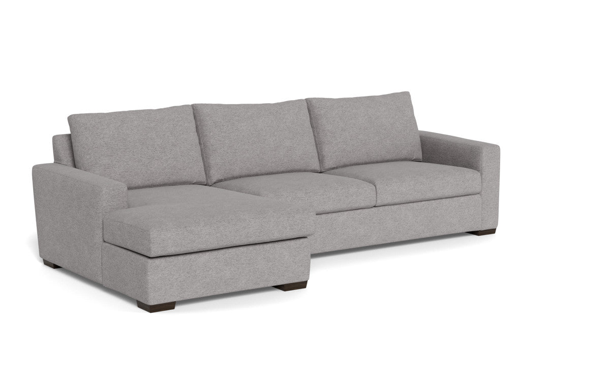 Mesa 123" Left Chaise Sectional - Merit Graystone