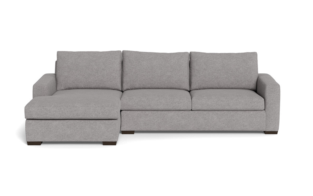 Mesa 123" Left Chaise Sectional - Merit Graystone
