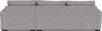 Mesa 123" Right Chaise Sectional - Merit Graystone