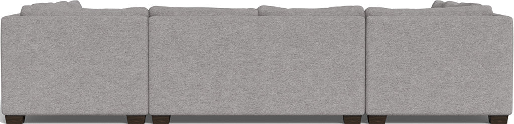 Track 141" Corner Sofa U Sectional - Merit Graystone