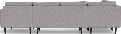 Wallace 130" Corner Sectionals w. Right Chaise - Merit Graystone