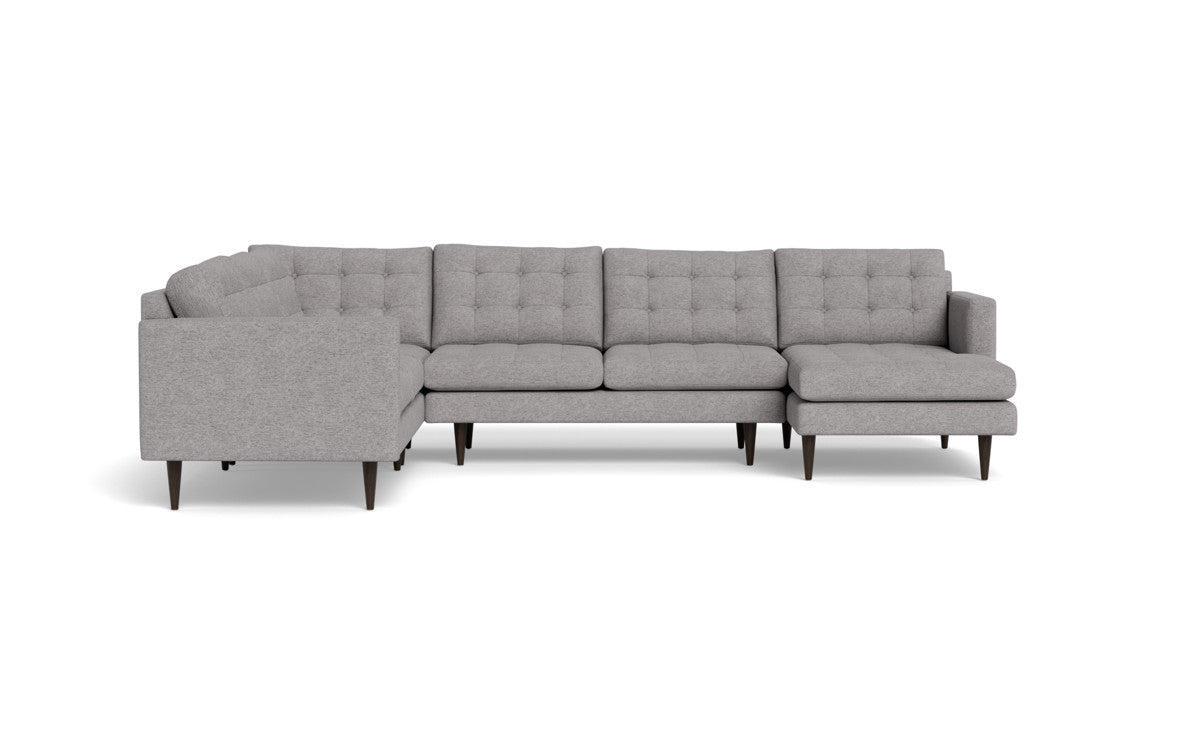 Wallace 130" Corner Sectionals w. Right Chaise - Merit Graystone