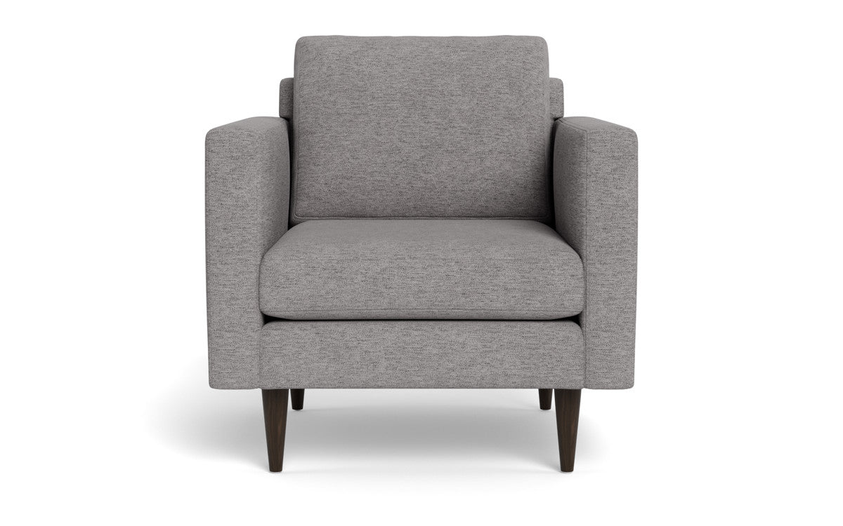 Wallace 34" Untufted Arm Chair - Merit Graystone