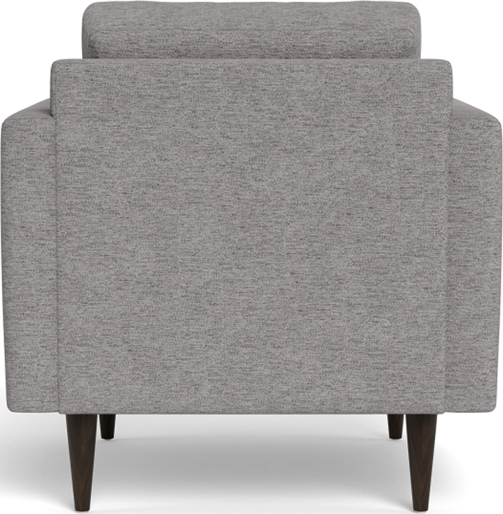 Wallace 34" Untufted Arm Chair - Merit Graystone