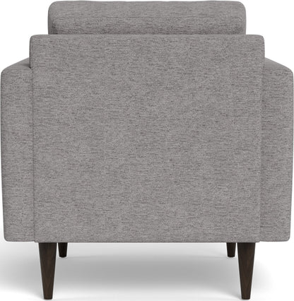 Wallace 34" Untufted Arm Chair - Merit Graystone