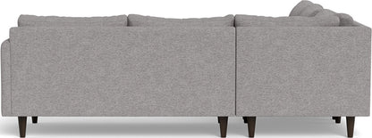 Wallace 102" Untufted Corner Sectional - Merit Graystone