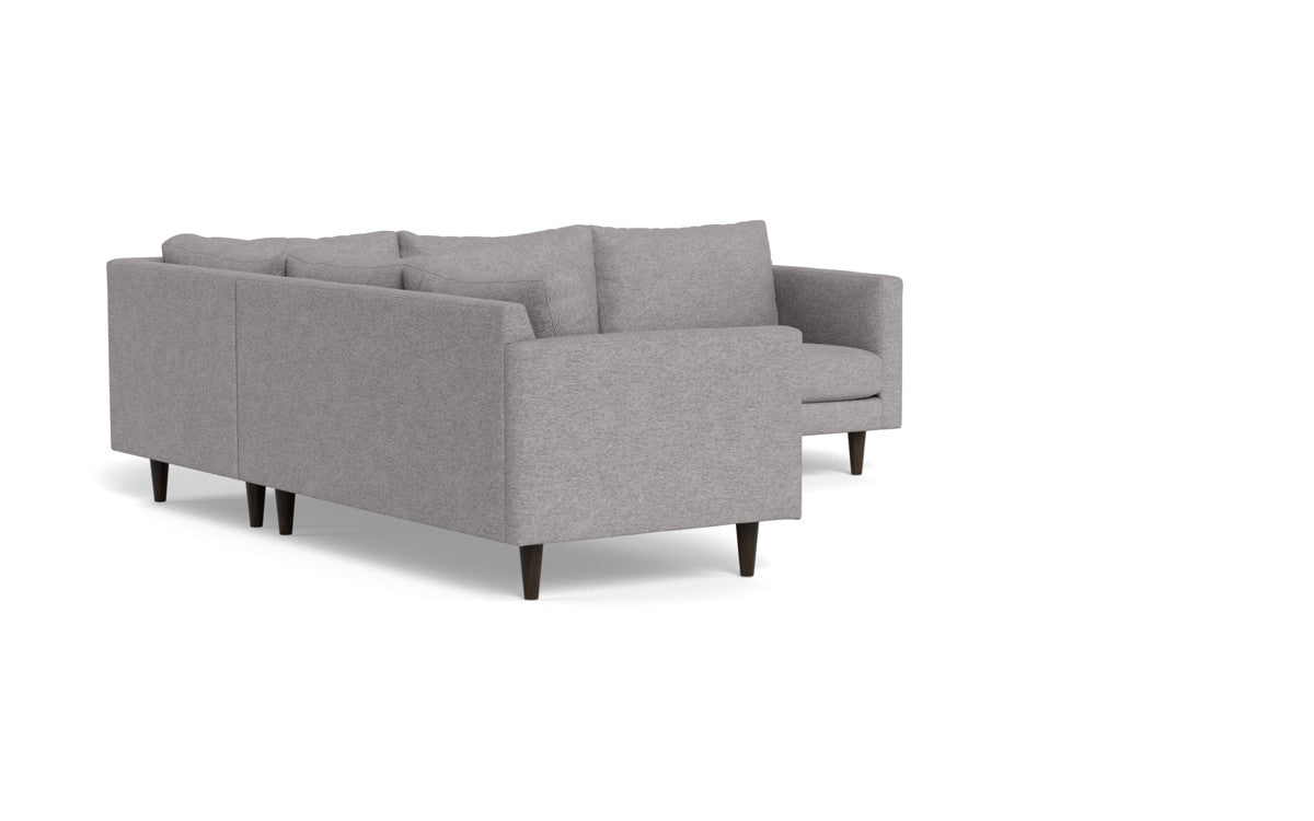 Wallace 102" Untufted Corner Sectional - Merit Graystone
