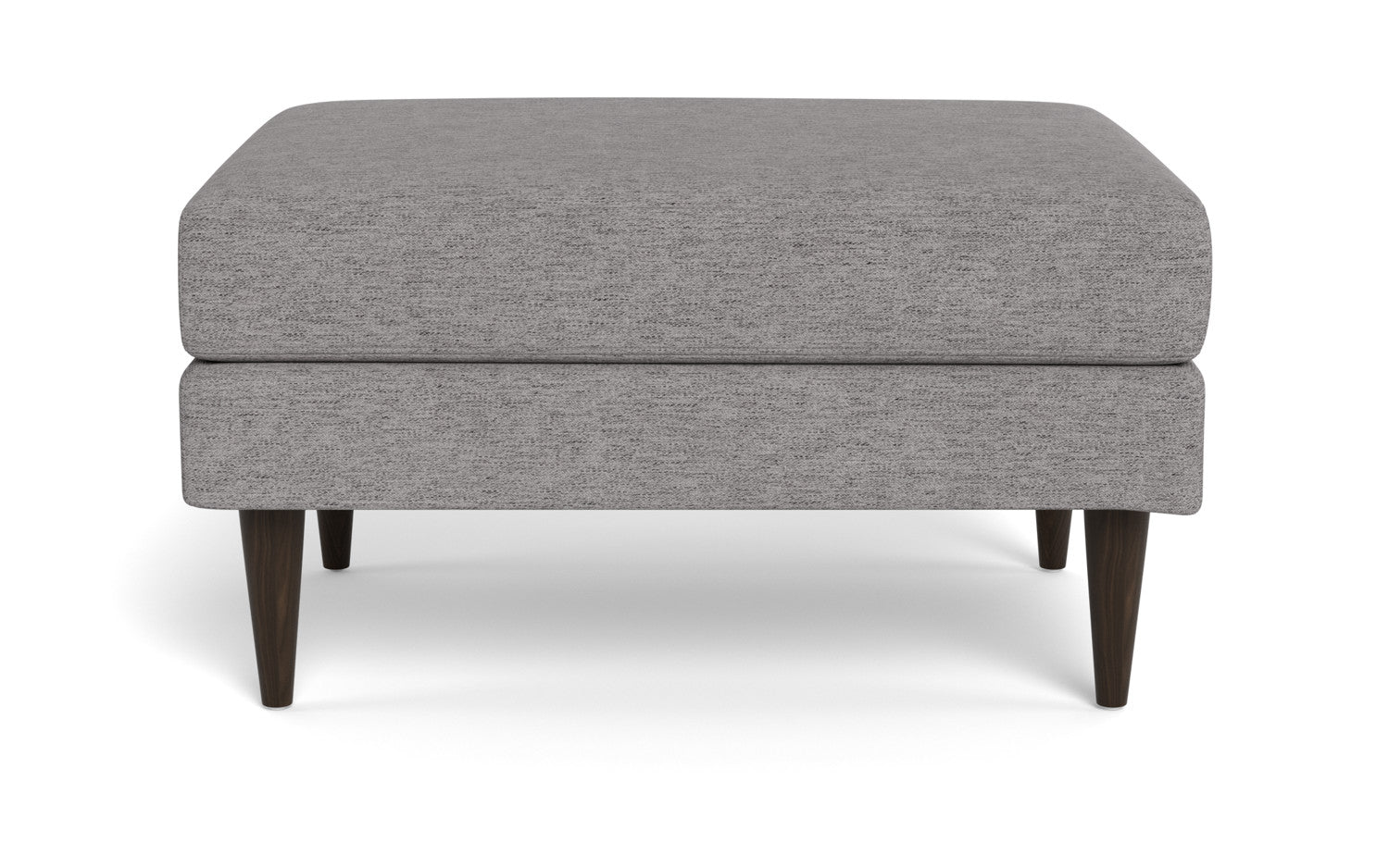 Wallace Untufted Ottoman - Merit Graystone