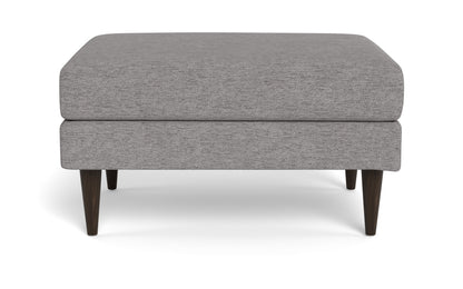 Wallace Untufted Ottoman - Merit Graystone