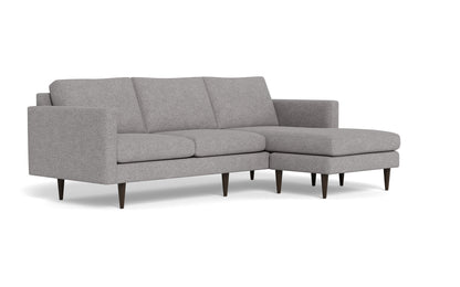 Wallace 98" Untufted Reversible Chaise Sofa - Merit Graystone