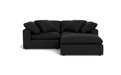 Fluffy 89" 2 Piece Sofa w/Otto - Merit Onyx