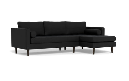 Ladybird 102" Right Chaise Sectional - Merit Onyx