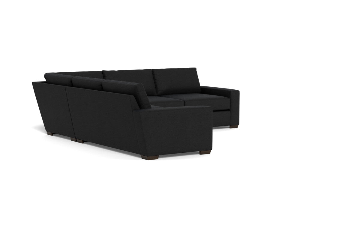 Mas Mesa 127" Deep Corner Sectional - Merit Onyx