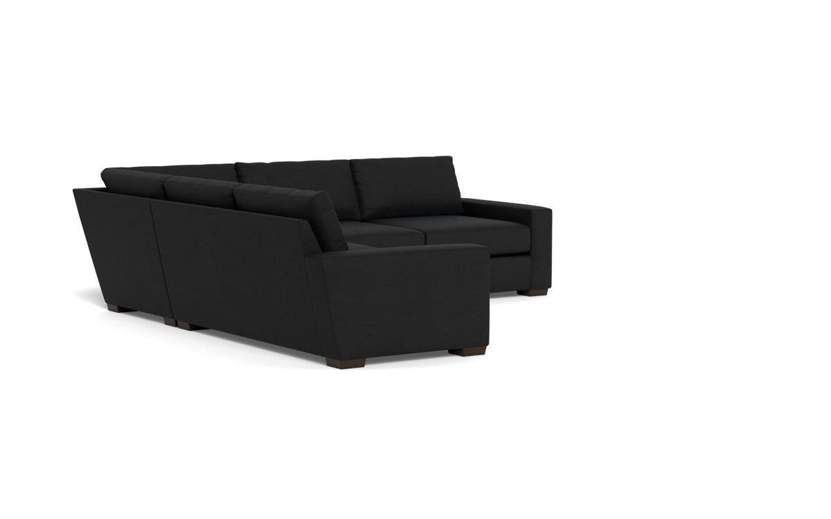 Mesa 121" Corner Sectional - Merit Onyx