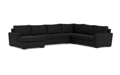 Mesa 156" Corner Sectionals w. Left Chaise - Merit Onyx