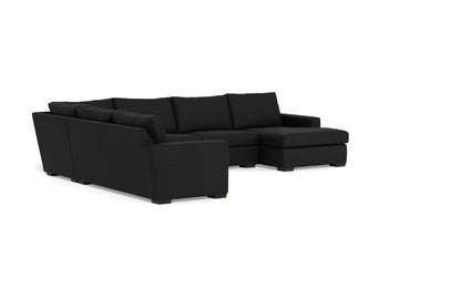 Mesa 156" Corner Sectionals w. Right Chaise - Merit Onyx