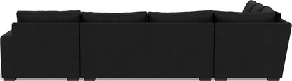 Mesa 156" Corner Sectionals w. Right Chaise - Merit Onyx