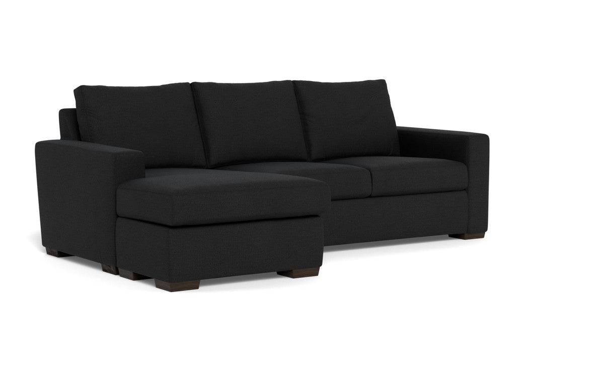Mesa 101" Reversible Sofa Chaise - Merit Onyx