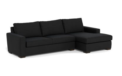 Mesa 123" Right Chaise Sectional - Merit Onyx