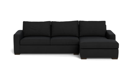 Mesa 123" Right Chaise Sectional - Merit Onyx
