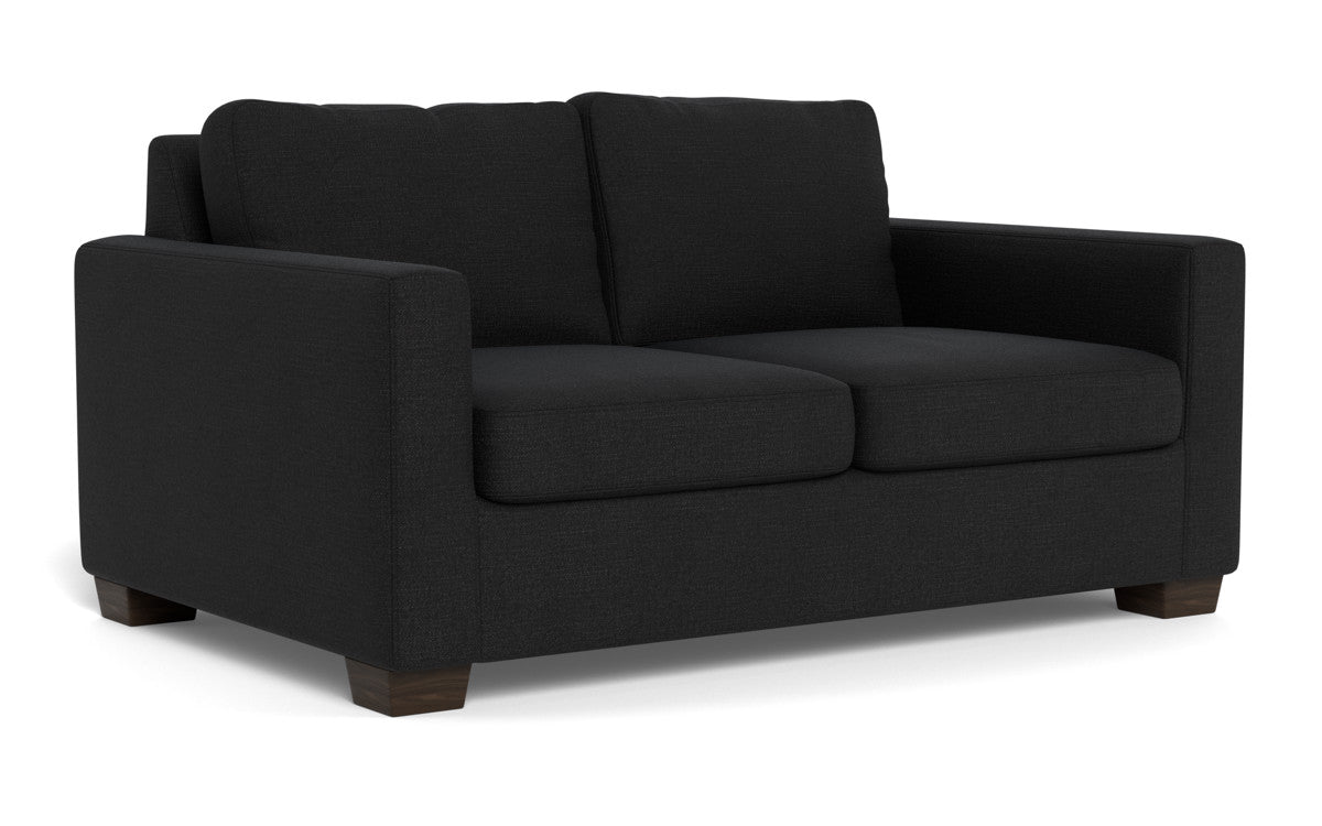 Track 62" Twin Sleeper Loveseat - Merit Onyx