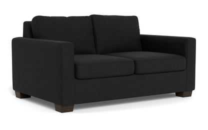 Track 62" Twin Sleeper Loveseat - Merit Onyx