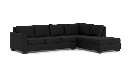 Track 121" Right Chaise Sleeper Sectional - Merit Onyx