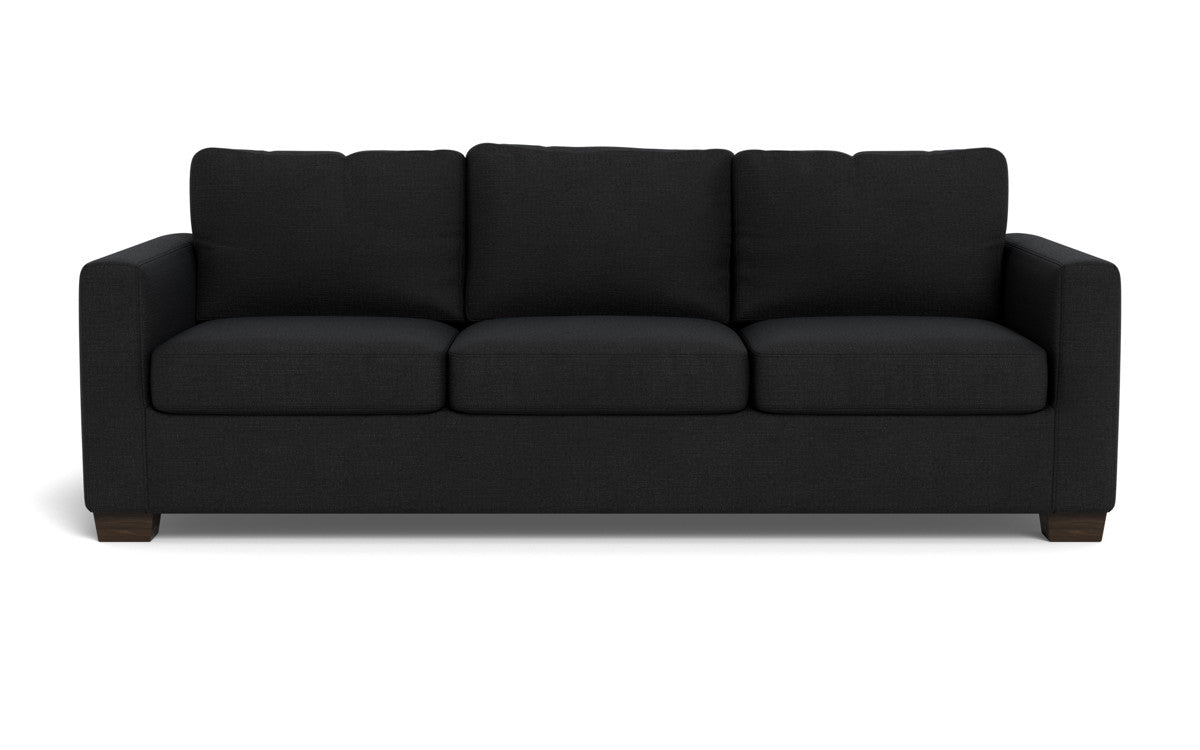 Track 87" Queen Sleeper Sofa - Merit Onyx