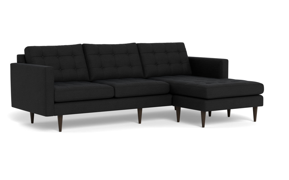 Wallace 98" Reversible Chaise Sofa - Merit Onyx