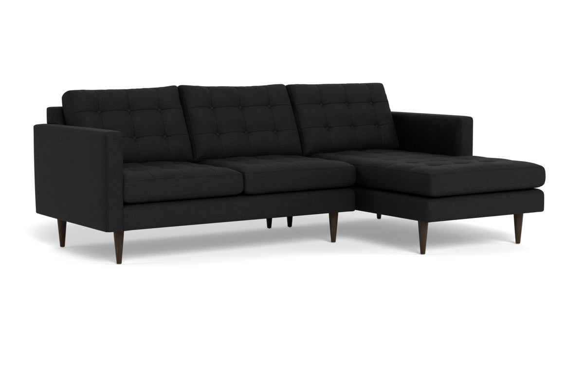 Wallace 98" Right Chaise Sectional - Merit Onyx