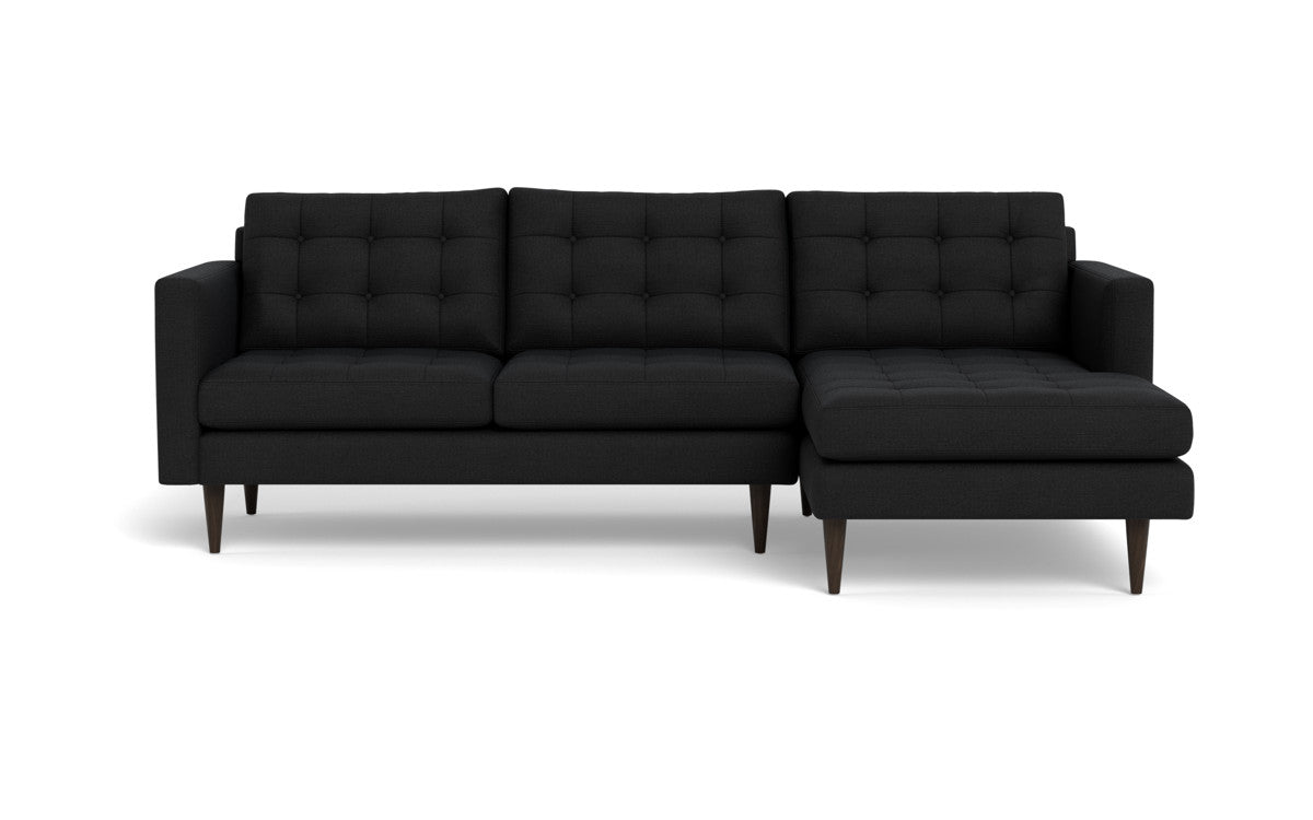 Wallace 98" Right Chaise Sectional - Merit Onyx