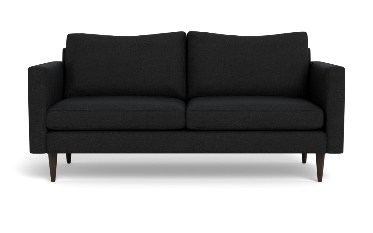 Wallace 74" Untufted Apartment Sofa - Merit Onyx