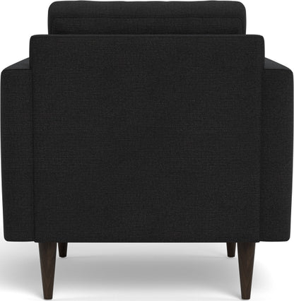 Wallace 34" Untufted Arm Chair - Merit Onyx