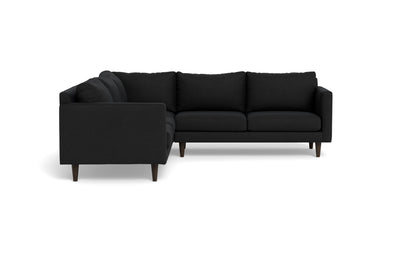 Wallace 102" Untufted Corner Sectional - Merit Onyx
