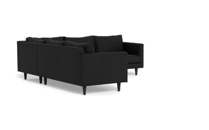 Wallace 102" Untufted Corner Sectional - Merit Onyx