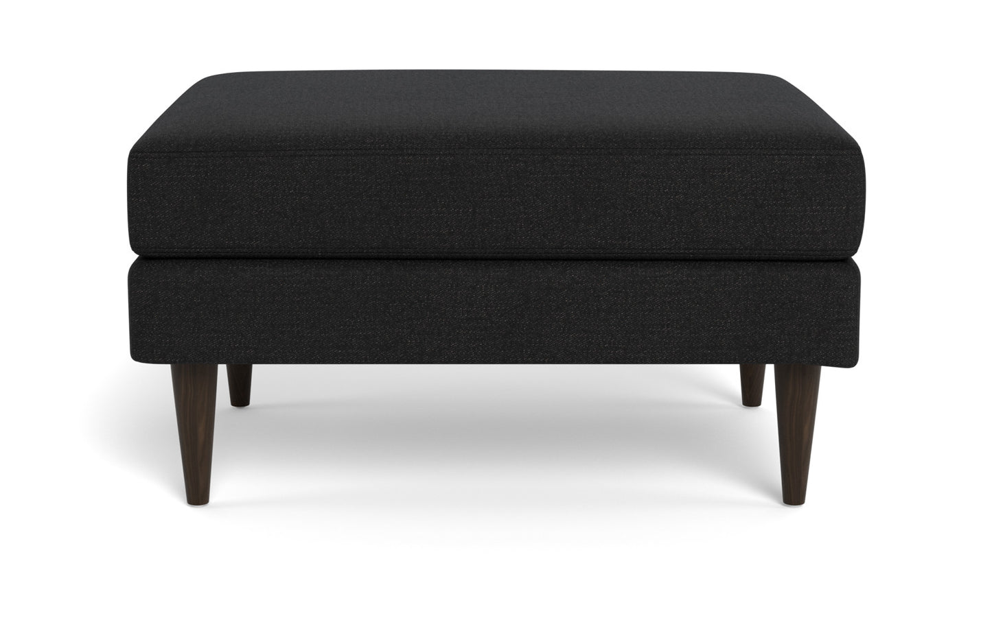 Wallace Untufted Ottoman - Merit Graystone