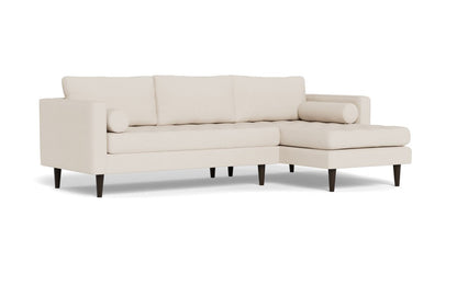 Ladybird 102" Right Chaise Sectional - Merit Snow