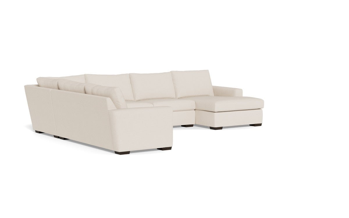 Mesa 156" Corner Sectionals w. Right Chaise - Merit Snow