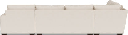 Mesa 156" Corner Sectionals w. Right Chaise - Merit Snow