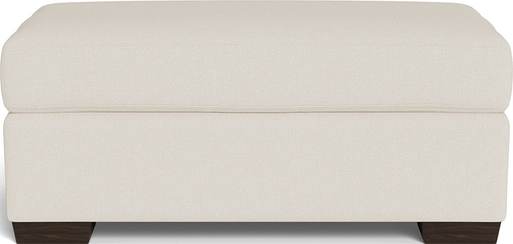 Mesa Storage Ottoman - Merit Snow