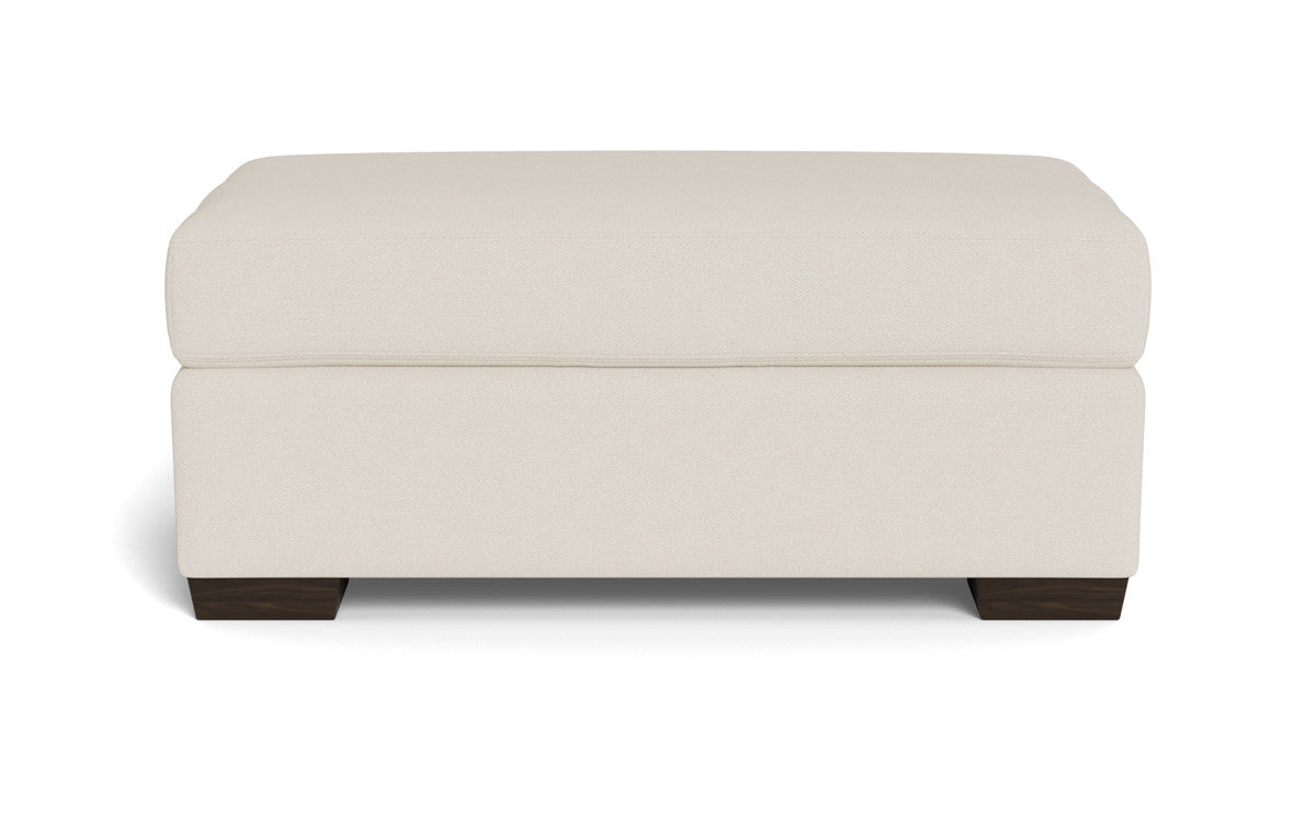 Mesa Storage Ottoman - Merit Snow