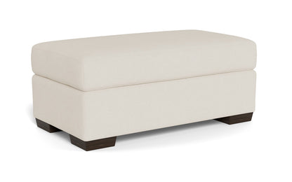 Mesa Storage Ottoman - Merit Snow