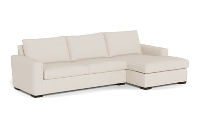 Mesa 123" Right Chaise Sectional - Merit Snow