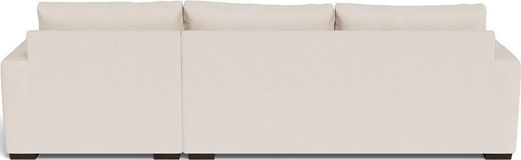 Mesa 123" Right Chaise Sectional - Merit Snow