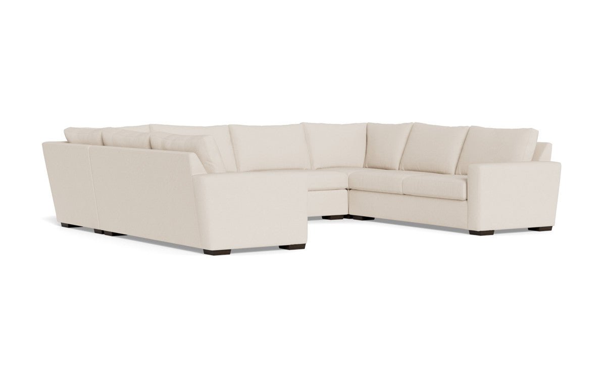 Mesa 154" Condo U Sectional - Merit Snow