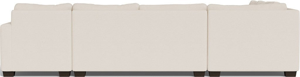 Track 141" Corner Sectionals w. Right Chaise - Merit Snow