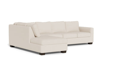 Track 121" Left Chaise Sleeper Sectional - Merit Snow
