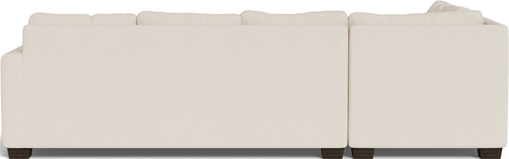 Track 121" Left Chaise Sleeper Sectional - Merit Snow